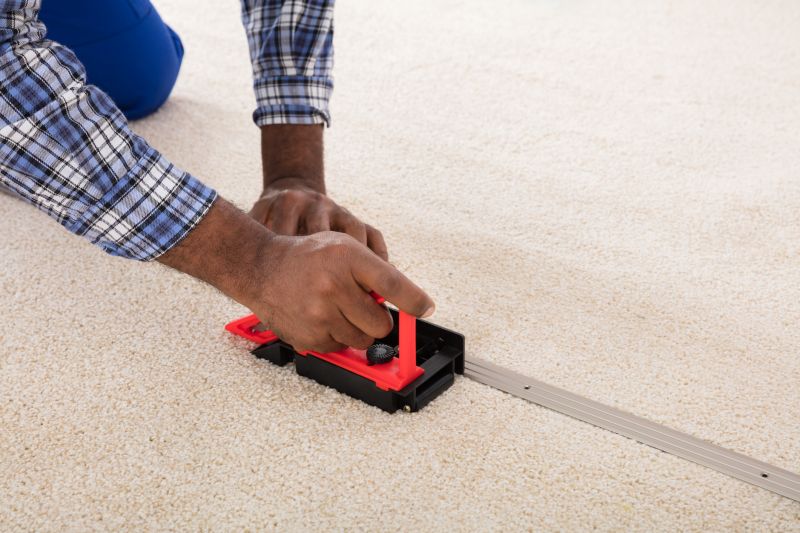 Stretching and Securing Carpet