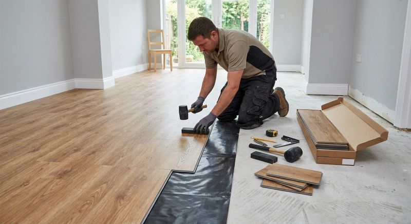 Linoleum Floor Installation in Frisco, TX
